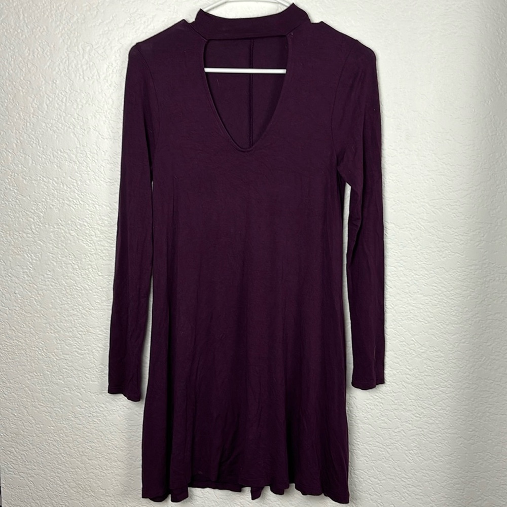 Express Purple Dress - Picture 2 of 4